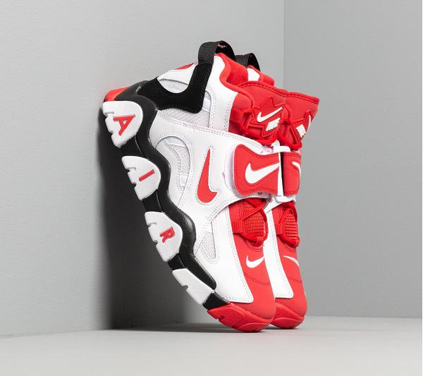 Nike Air Barrage Mid White/ University Red-Black