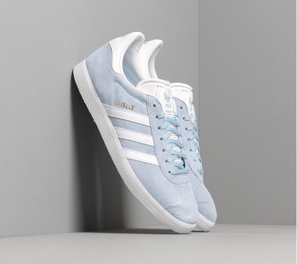 adidas Gazelle Clear Sky/ Ftw White/ Gold Metalic