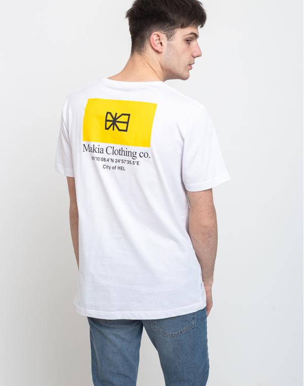Makia Barrier T-Shirt White S