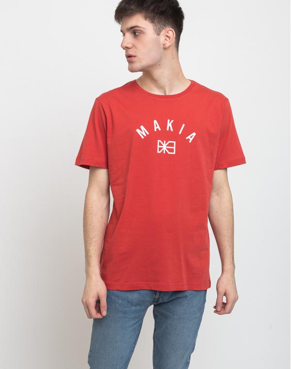 Makia Brand T-Shirt Red S