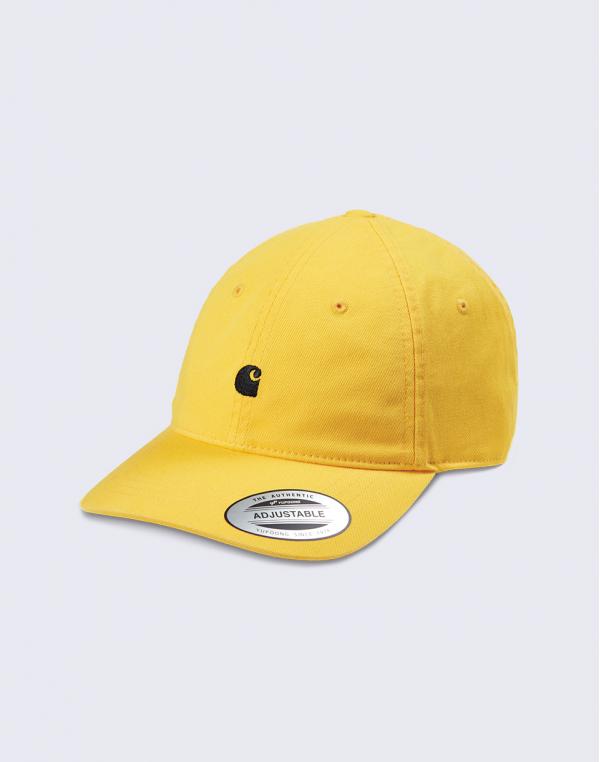 Carhartt WIP Madison Logo Cap Sunflower / Black