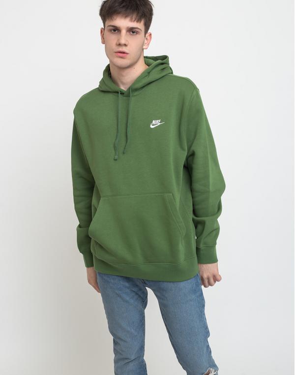 Nike Sportswear Club Fleece Treeline/Treeline/White M