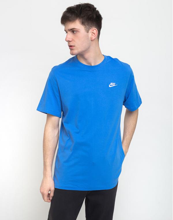 Nike Sportswear Club Tee Pacificblue/White L
