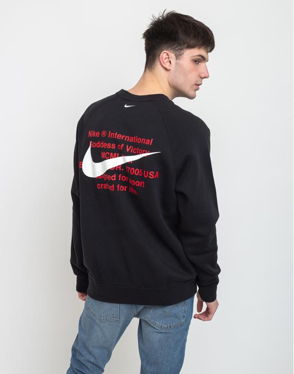 Nike Sportswear Swoosh Crew Bb Black/White M