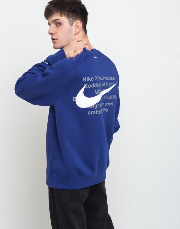 Nike Sportswear Swoosh Crew Bb Deeproyalblue/White M