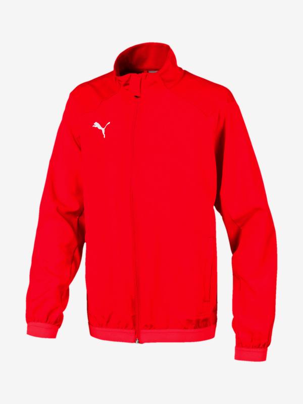 Bunda Puma Liga Sideline Jacket Jr Bílá