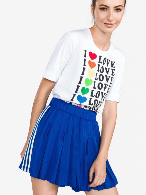 Triko Love Moschino Bílá