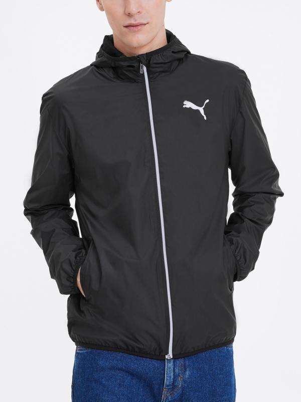 Bunda Puma Essentials Solid Windbreaker Černá