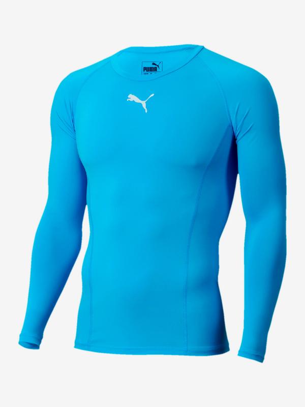 Tričko Puma Liga Baselayer Tee Ls Modrá