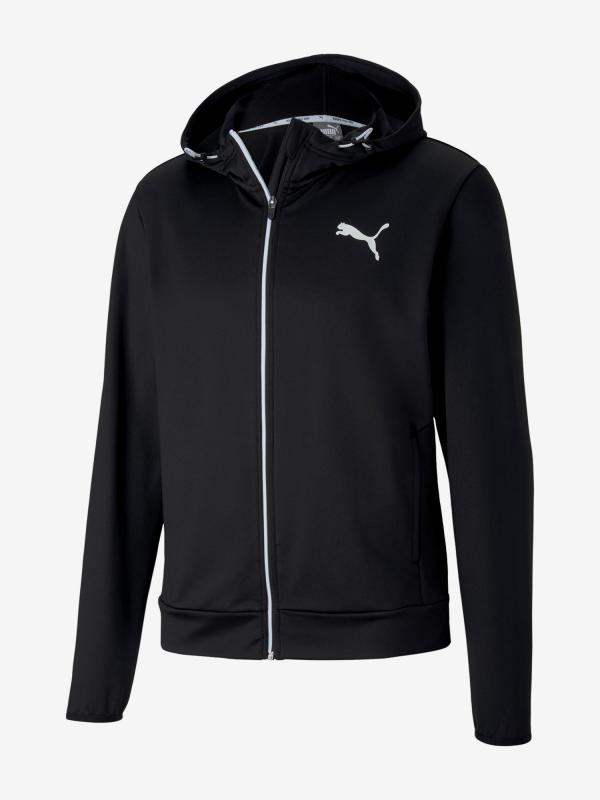 Mikina Puma Rtg Fz Hoody Černá