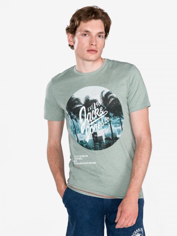 Stuunt Triko Jack & Jones Zelená