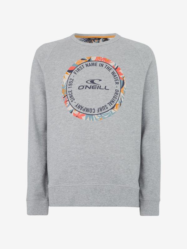 Mikina O'Neill Lm Makena Crew Sweatshirt Šedá