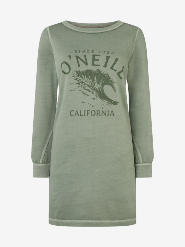 Šaty O'Neill Lw Sweat Dress Zelená