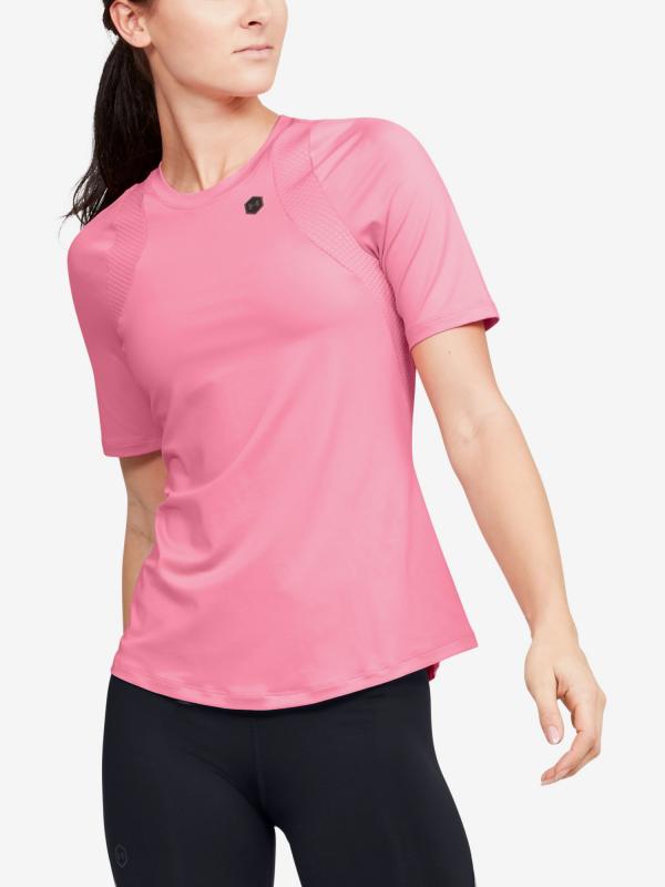 Tričko Under Armour Rush Ss Růžová