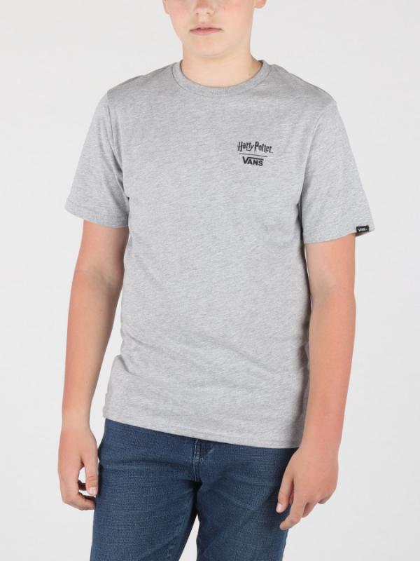 Tričko Vans By (Harry Potter) Crest Athletic Heather Houses Šedá