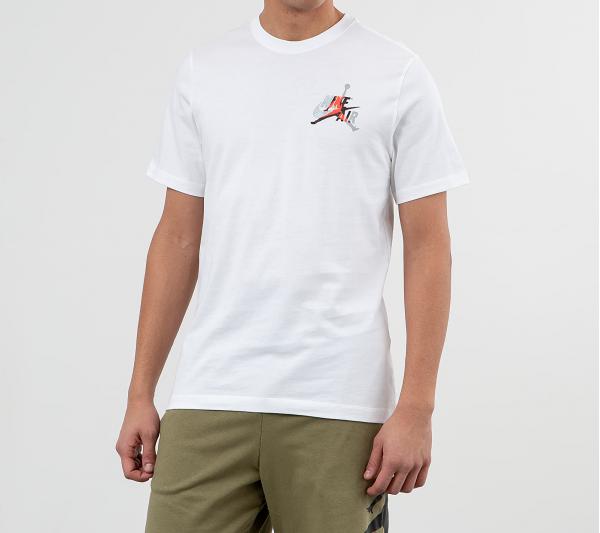 Jordan Jumpman Classics Graphic Tee White/ Infrared 23