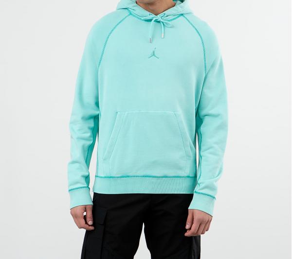 Jordan Wings Wash Fleece Hoodie Light Aqua/ Light Aqua