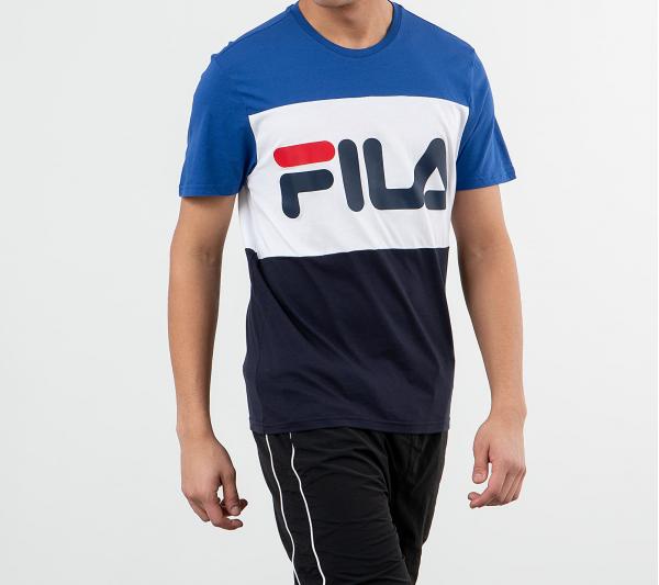 FILA Day Tee Surf The Web/ Black Iris/ Bright White