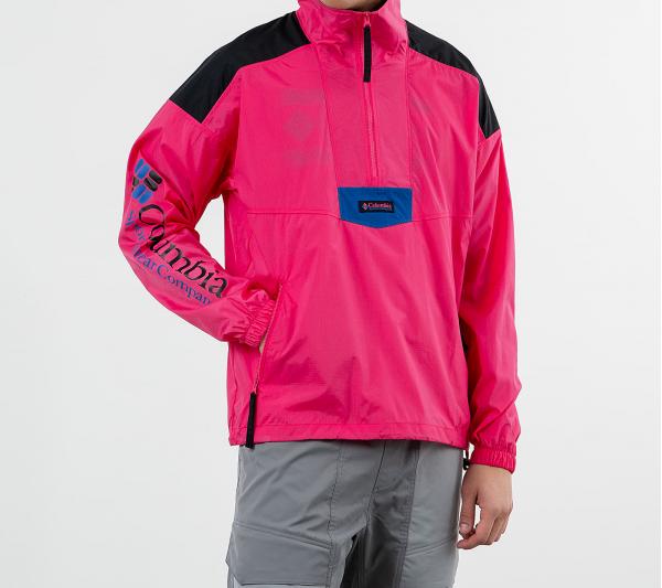 Columbia Santa Ana Anorak Jacket Cactus Pink/ Black
