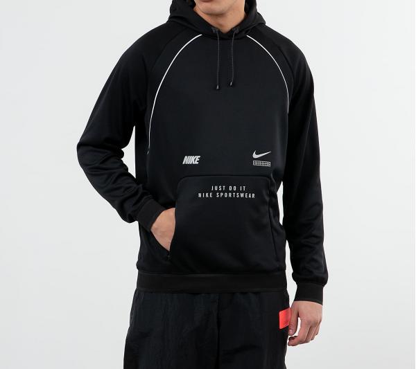 Nike Sportswear DNA PK Pullover Hoodie Black/ Black
