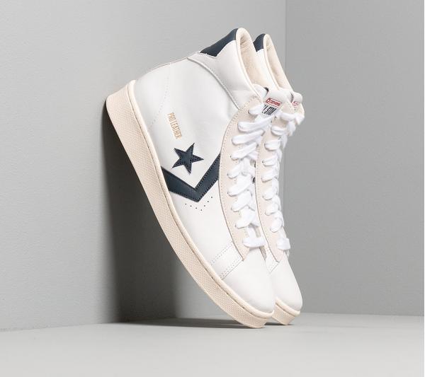 Converse Pro Leather OG Mid White/ Obsindian/ Egret
