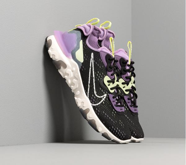 Nike React Vision Black/ Sail-Dk Smoke Grey-Gravity Purple