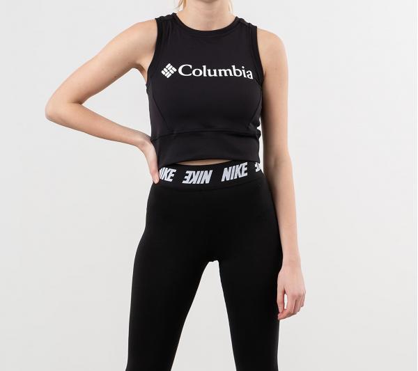 Columbia Windgates Cropped Tank Black / White