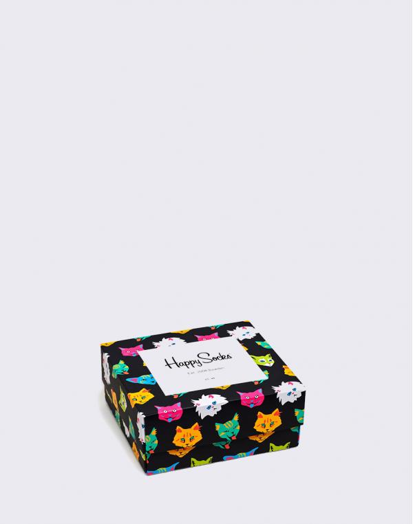 Happy Socks Cat Gift Box XCAT02-6300 36-40