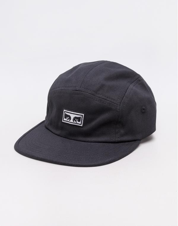 Obey Eyes 5 Panel Hat Black