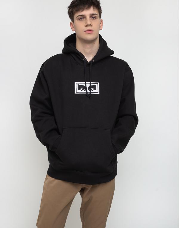 Obey Eyes Hood Black L