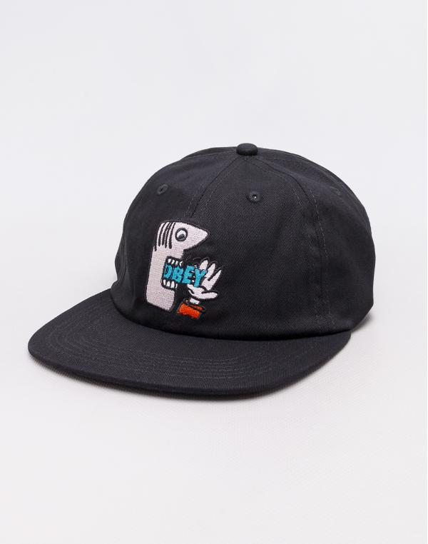 Obey Munchies 6 Panel Strapback Black