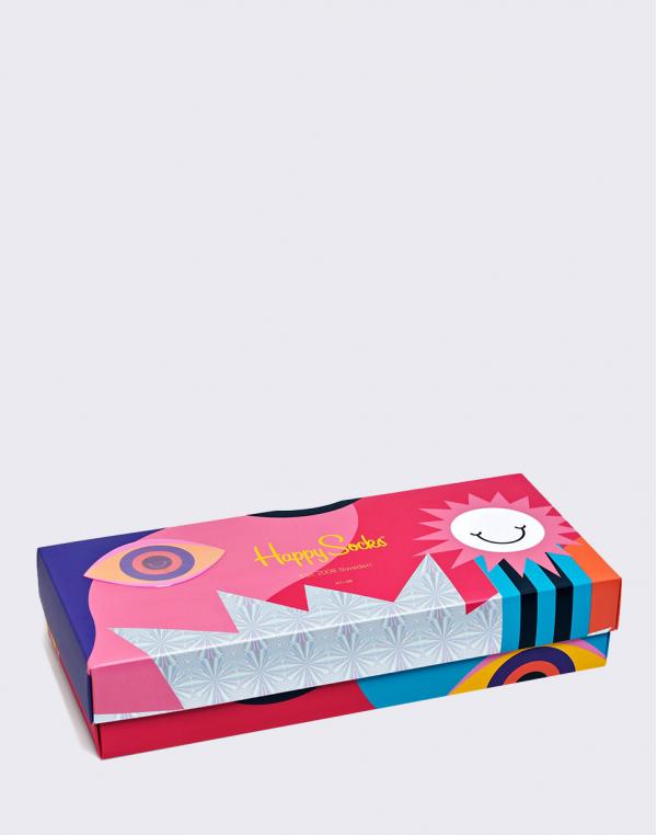 Happy Socks Psychedelic Gift Box XPSY09-0100 36-40