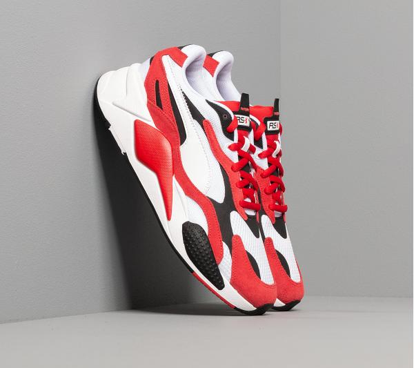 Puma RS-X³ Super Puma White-High Risk Red