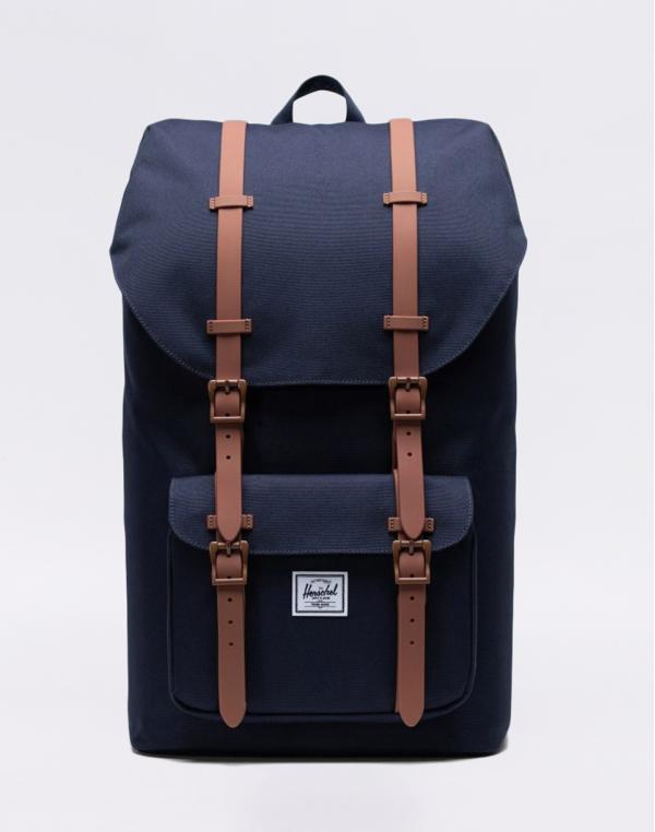 Herschel Supply Little America Peacoat/ Saddle Brown