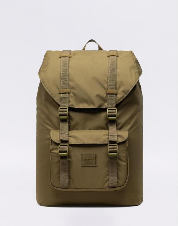 Herschel Supply Little America Mid-Volume Light Khaki Green