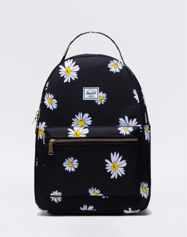 Herschel Supply Nova Mid-Volume Daisy Black