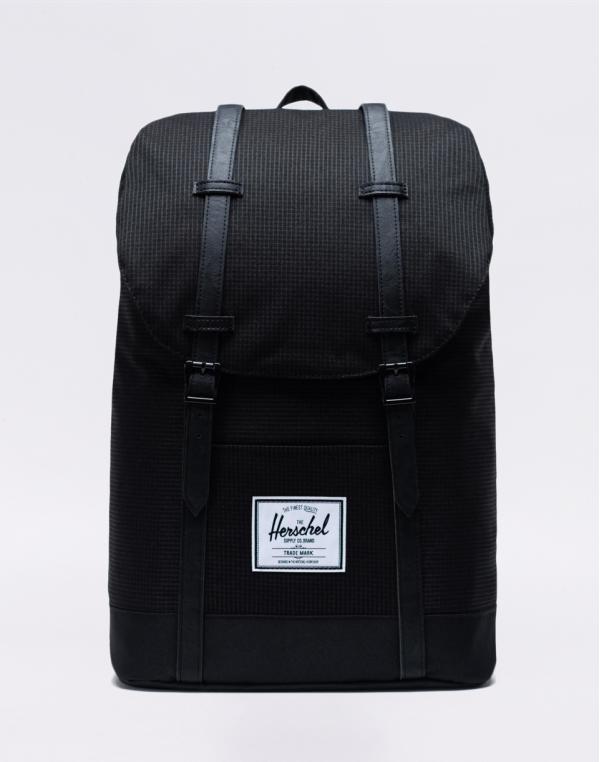 Herschel Supply Retreat Dark Grid/Black
