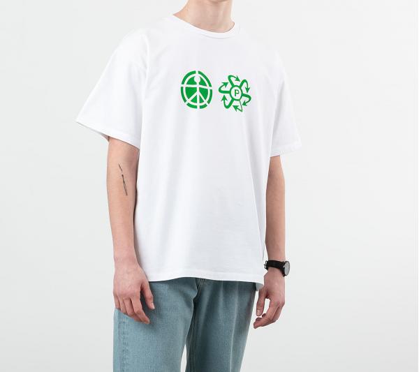 PACCBET Print Logo Tee White