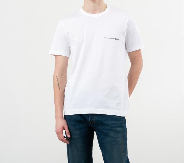 Comme des Garçons SHIRT Logo Tee White