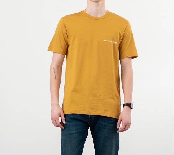 Comme des Garçons SHIRT Logo Tee Yellow