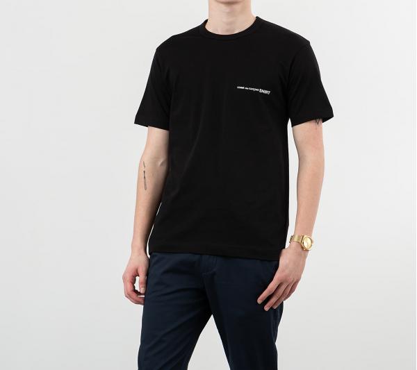 Comme des Garçons SHIRT Logo Tee Black
