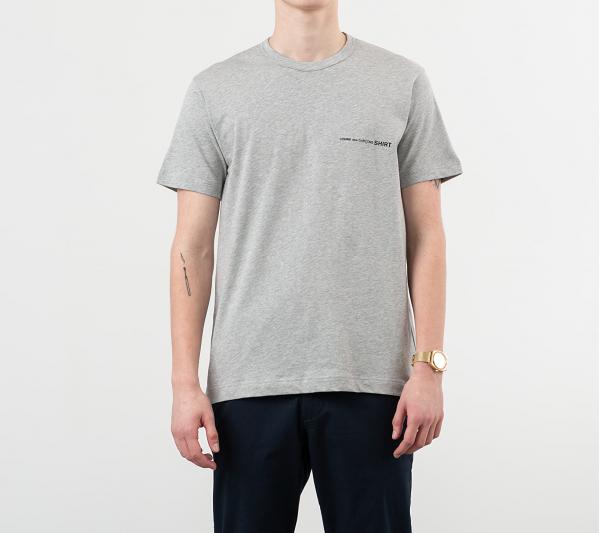 Comme des Garçons SHIRT Logo Tee Grey