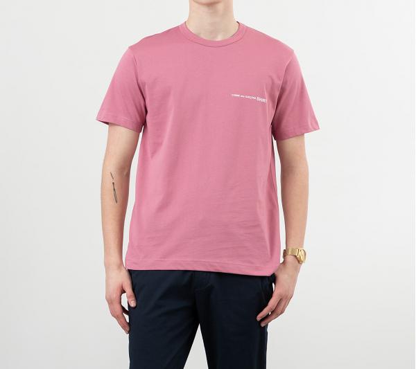 Comme des Garçons SHIRT Logo Tee Pink