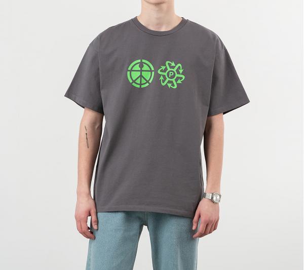 PACCBET Print Logo Tee Grey