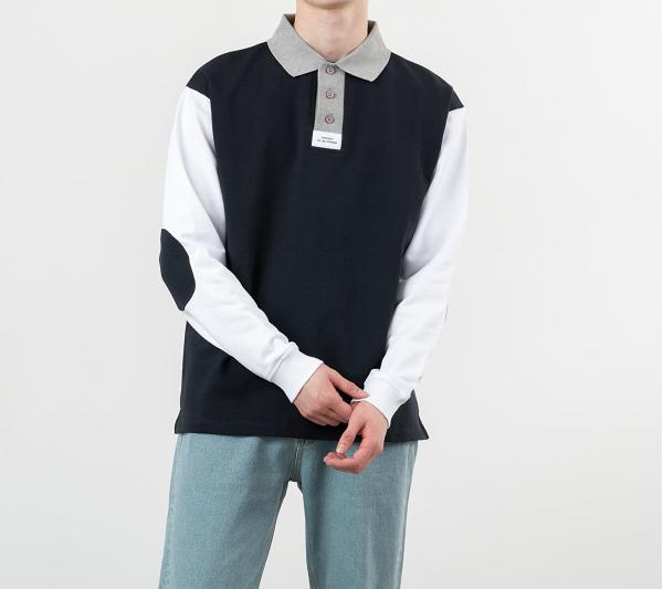 PACCBET Rugby Long Sleeve Tee Navy