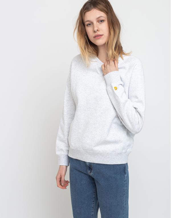 Carhartt WIP W' Chasy Sweat Ash Heather/Gold M