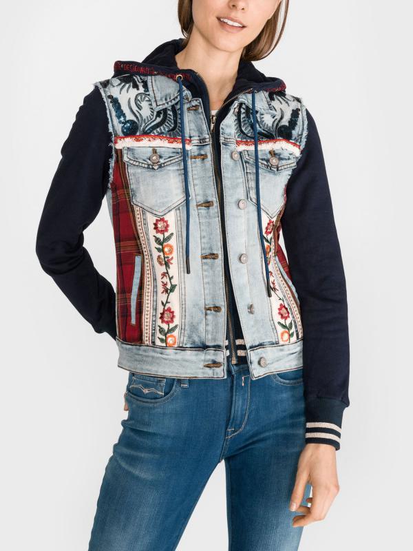 Liberte Bunda Desigual Modrá