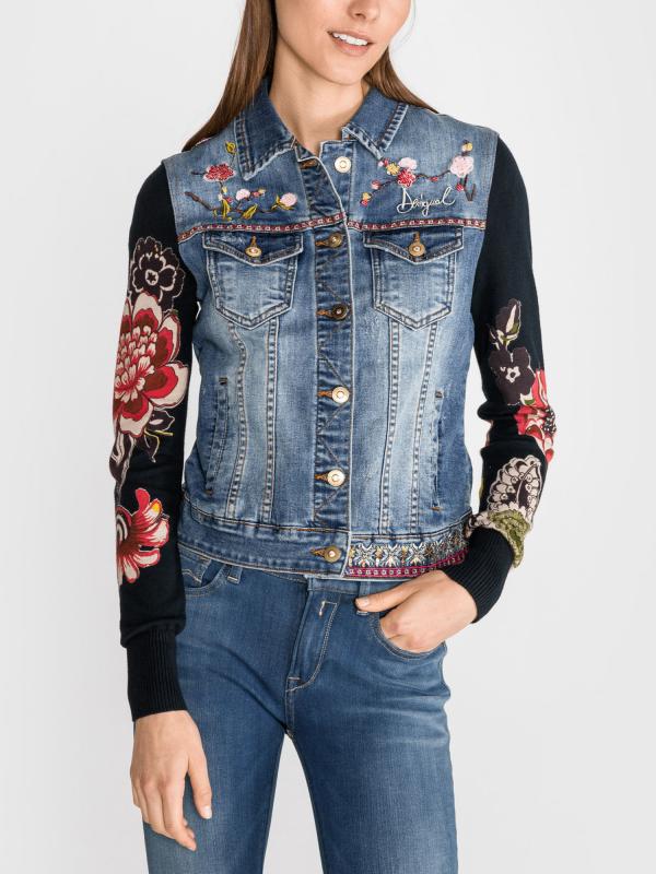 Exotic Classic Bunda Desigual Modrá
