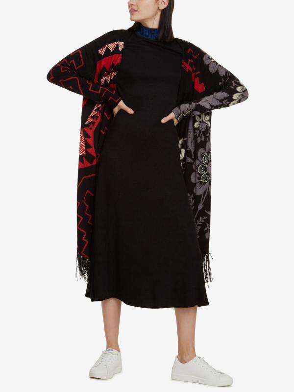 Detroit Cardigan Desigual Černá