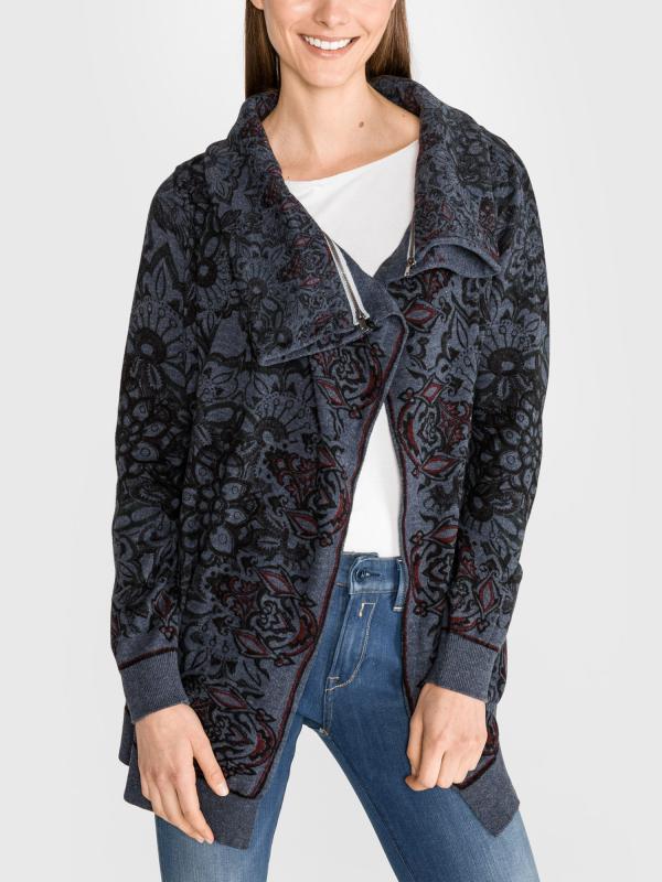 Moira Cardigan Desigual Modrá